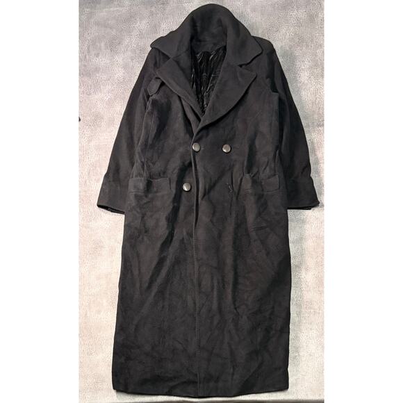 Cashmere Saks Fifth Avenue Double Breasted Coat - Picture 2 of 9